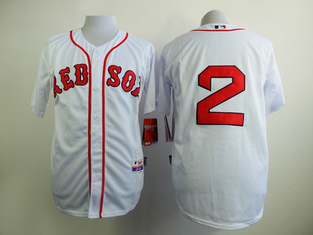 Men Boston Red Sox #2 Bogaerts White MLB Jerseys1->boston red sox->MLB Jersey